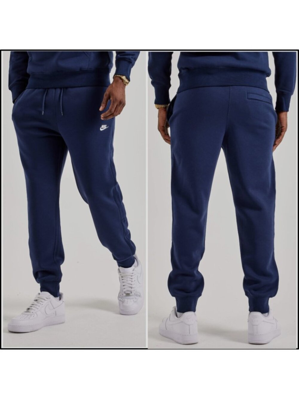 Men's Nike Sportswear Club Joggers-Size 4XL TALL (FN3787-451) Navy